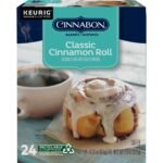 Cinnabon Classic Cinnamon Roll Flavored Light Roast Keurig K-Cup Coffee Pods - 24ct - Image 2