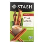 Stash Tea Chai Green Tea - Case of 6/20 Bags