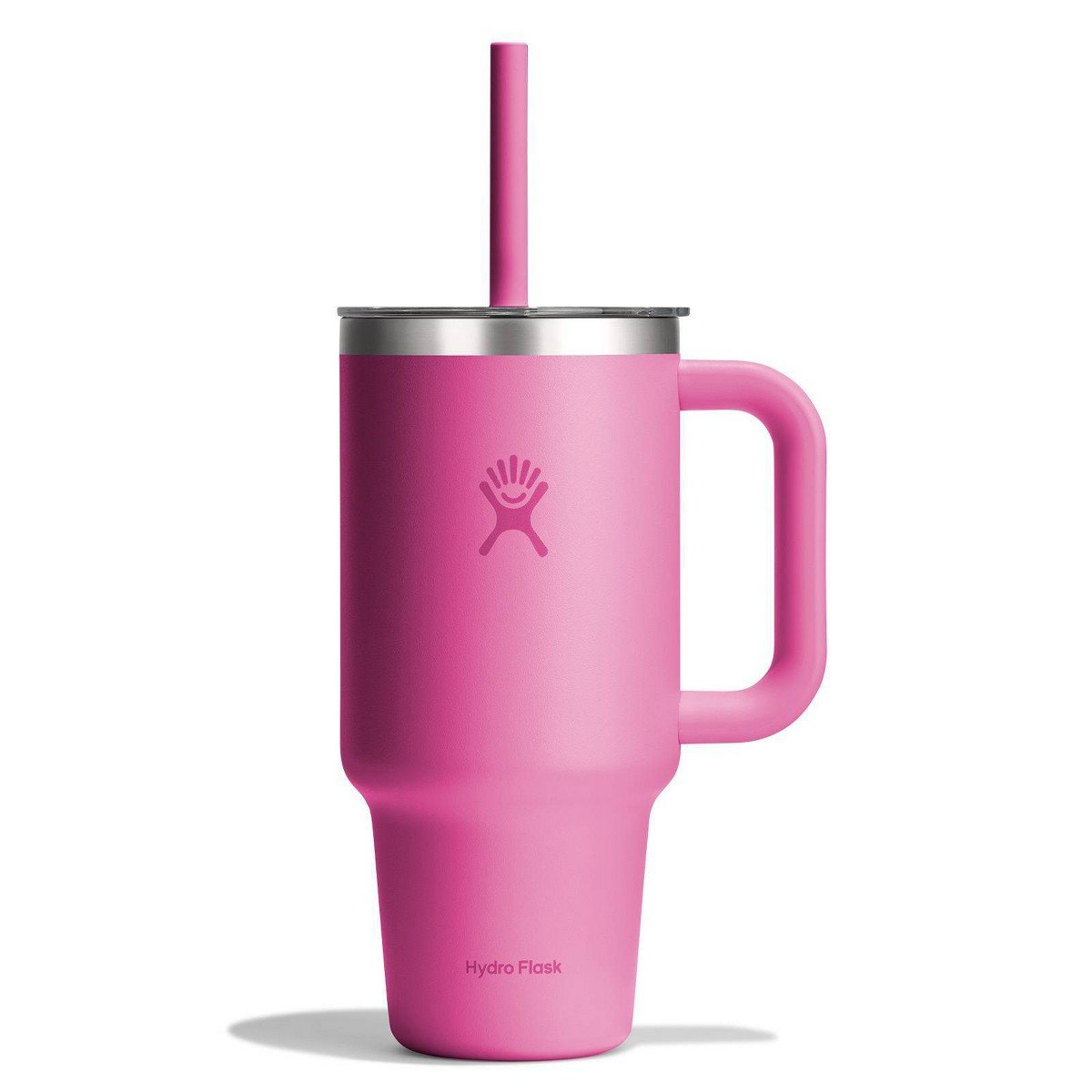 GUEST_b1bda88d-9e7f-411f-9e02-e2f7b248b3ea.jpg Hydro Flask 32 fl oz Travel Tumbler Clear Lid - Passion Pink - Image 1