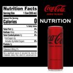 Coca-Cola Zero Sugar Soda - 12 fl oz Slim Can - Image 5