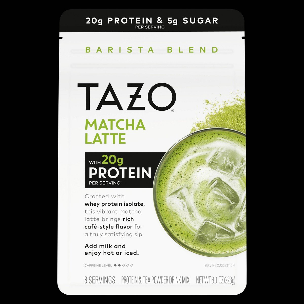 GUEST_b1cdc7b2-a83c-42c7-a212-b4ac15ae9b4b.jpg Tazo Matcha Latte Protein and Tea Powder Drink Mix - 8oz - Image 1
