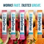 DripDrop Zero Sugar Plus Sampler Variety Dietary Supplement Powder - Watermelon Strawberry Kiwi Tropical Punch Tangerine Raspberry Lemon - 10ct - Image 5