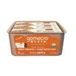 GoMacro Double Chocolate + Peanut Butter Chips MacroBar - 1ct/ 2.3oz: Certified Gluten-Free, 10g Protein - Image 4