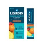 Liquid I.V. Hydration Multiplier Vegan Powder Electrolyte Supplements - Tropical Punch - 0.56oz/10ct