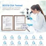 Waterdrop G3P800 Reverse Osmosis System, 800GPD,Tankless Under Sink with LED Purifier,Extra N1CF and Remineralization Independent Filters - Image 5