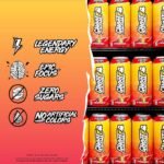 GHOST Energy Drink Strawbango Single - 16oz: Sugar-Free, Gluten-Free, Vegan - Image 4