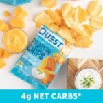 Quest Nutrition Protein Chips - Cheddar & Sour Cream - 1.1oz: 19g Protein, 1-Pack - Image 3