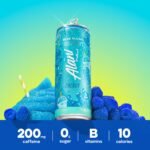 Alani Blue Slush Energy Drink - 12 fl oz: Caffeinated - Image 4