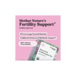 Organic Fertility Tea for Women w Red Raspberry Leaf, Cinnamon Bark, Spearmint & Nettle Leaf, Chamomile & Red Clover Wholesome Story 15 Pyramid Sachet - Image 2