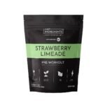 Just Ingredients Strawberry Limeade Pre-Workout Powder (NSF) - 30 Servings