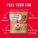 simplyFUEL Chocolate Coconut Peanut Butter Protein Balls - 8g Protein - 8oz - Image 6