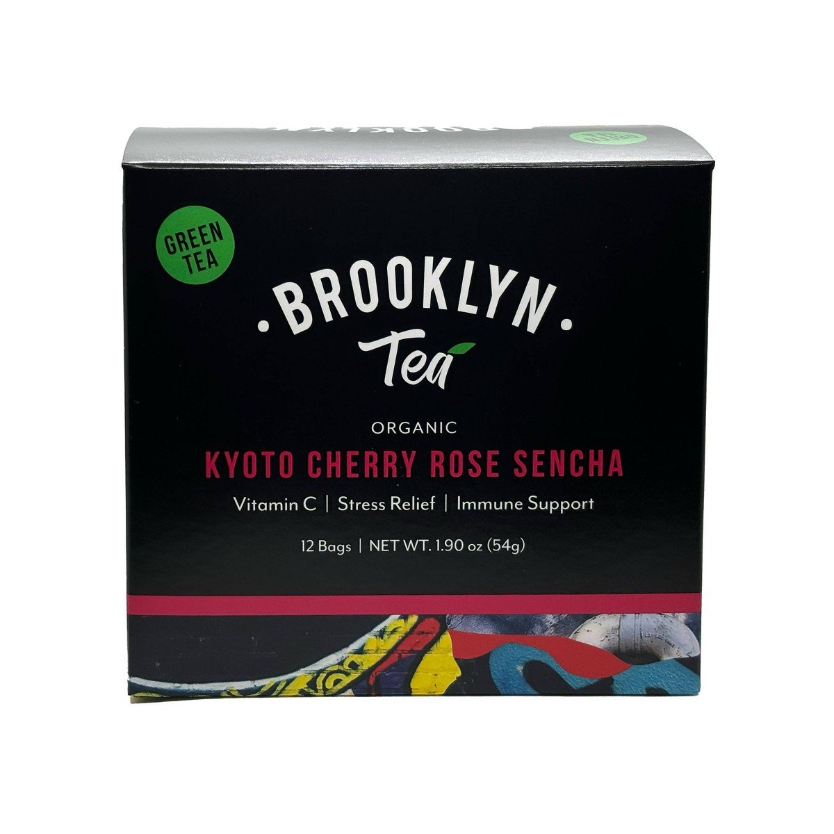 GUEST_b762e262-9bd9-4adf-a1a5-15fe5b7874a4.jpg Brooklyn Tea Cherry Rose - 12ct/1.69oz: Caffeinated - Image 1