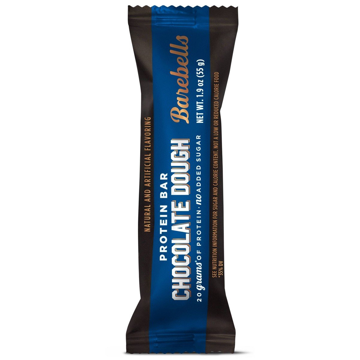 GUEST_b78daefc-61c6-49d0-b22b-9c3bdd951646.jpg Barebells Protein Single Bars - Chocolate Dough - 55gms: 20g Protein, Chewy, Ready to Eat - Image 1