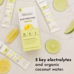 Just Ingredients Electrolytes Drink Mix Packs - Lemon Lime - 2.01oz/10ct - Image 4