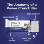Power Crunch Energy Chocolate Chip Cheesecake Protein Bar - 5ct: High-Protein Snack, Crunchy Texture, 13g Protein - Image 4