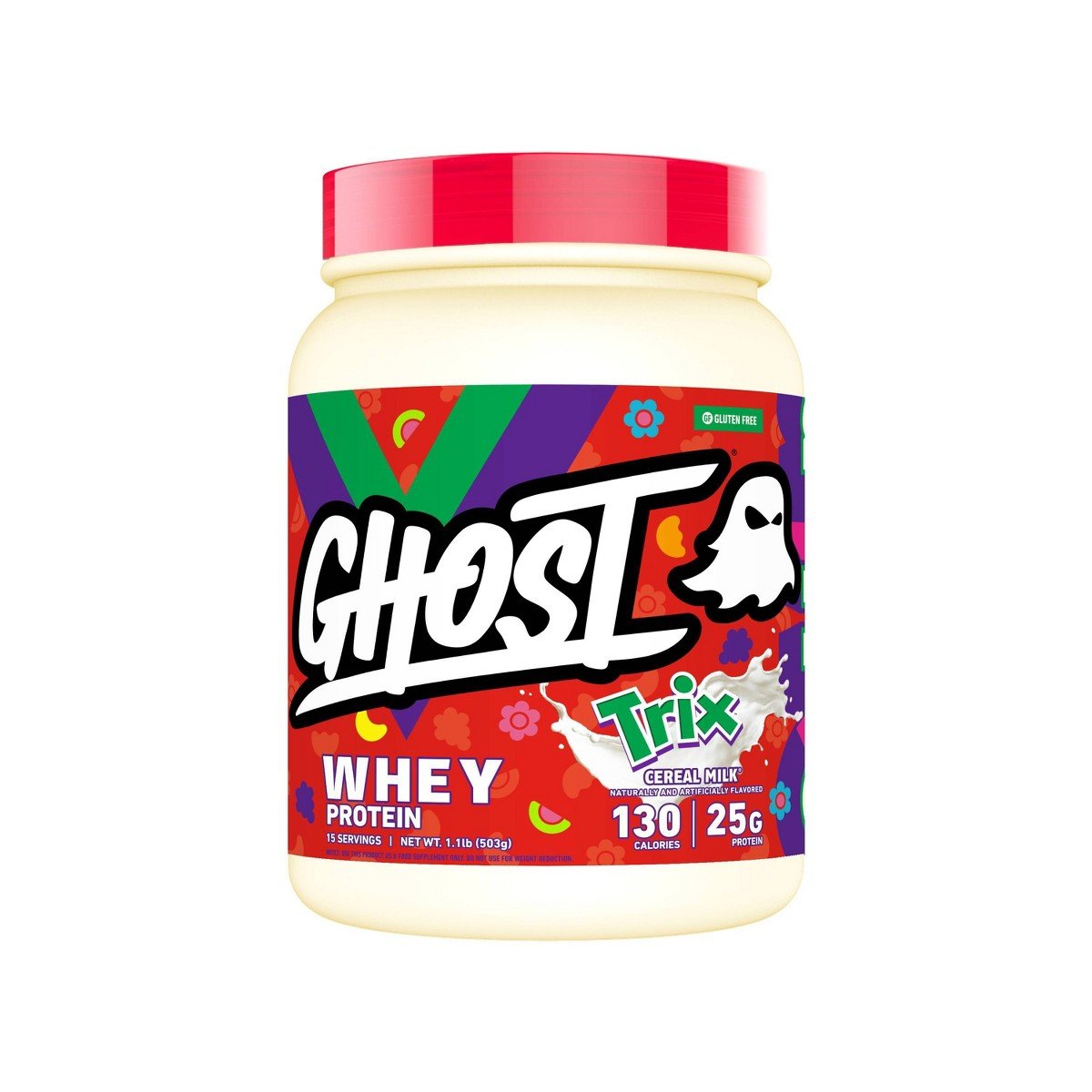 GUEST_b87b00d1-41b6-4a9d-b5b9-6a256f20c83a.jpg GHOST Whey Protein Trix Powder - Fruit - 503g - Image 1