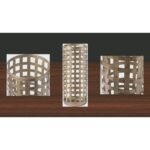 Vintiquewise Round Metal Woven Umbrella Storage Stand - Image 2