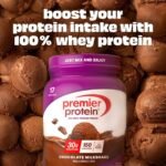Premier Protein 100% Whey Protein Powder - Chocolate Milkshake - 17 Serve - Image 6