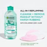 Garnier Hyaluronic Acid Hydrating and Plumping Makeup Remover Micellar Water - 13.5 fl oz - Image 4