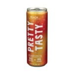 Pretty Tasty Peach Collagen Iced Tea - 12 fl oz Can - Image 2