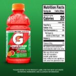 Gatorade Lower Sugar Fruit Punch Sports Drink - 12pk/12 fl oz Bottles - Image 3
