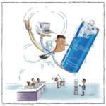 Red Bull Sea Blue Edition Energy Drink - Juneberry - 12 fl oz: Caffeinated, Low Fat - Image 2