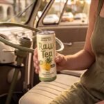 Raw Tea Sparkling Green Tea with Pineapple Juice - 11 fl oz Can - Image 2