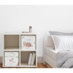 Sweet Jojo Designs Boy or Girl Gender Neutral Unisex Fabric Storage Bins Set Farm Animals - Image 3
