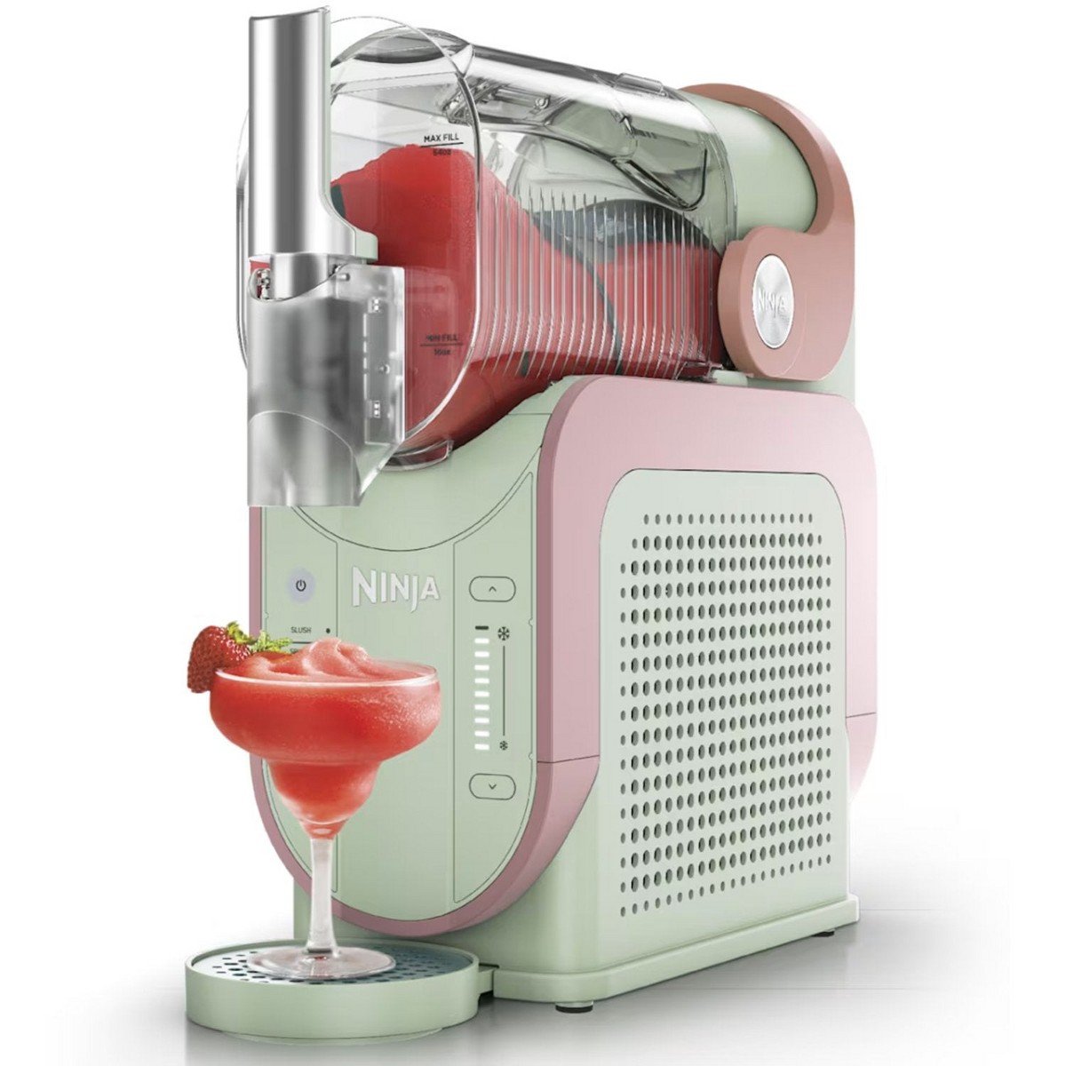 GUEST_bd78453c-d8a2-4b26-9e54-48540b023859.jpg Ninja SLUSHi 88 oz Frozen Drink & Slushie Machine, Strawberry Matcha (Manufacturer Refurbished - Image 1