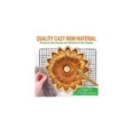 NutriChef Die-Cast Aluminum Spring Water Bundt Cake Pan - Image 3