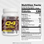 C4 Whey Protein Powder - 25g Protein - Hershey's Milk Chocolate - 18 Servings - Image 3