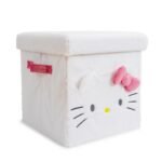 Ukonic Sanrio Hello Kitty 13 x 13 Inch Plush Storage Cube
