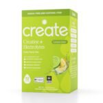 Create Wellness Creatine + Electrolytes Mix Monohydrate Stick Packs NSF Certified for Sport - Lemon Lime - 12ct