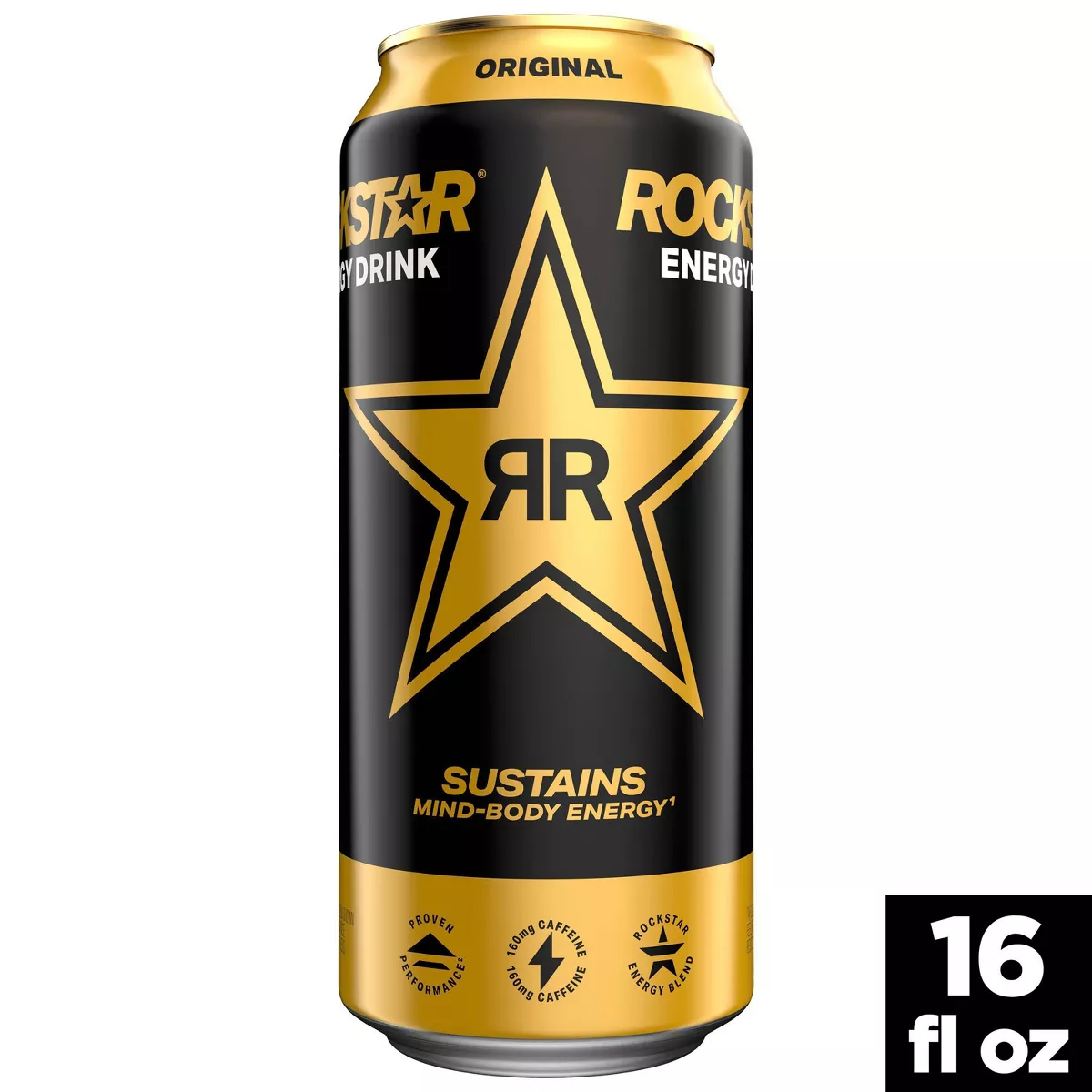 GUEST_bf8ffe5a-a828-4df2-ae57-6b62b162f69c Rockstar Original Energy Drink - 16 fl oz: Low Sodium, No Artificial Colors, Caffeinated - Image 1