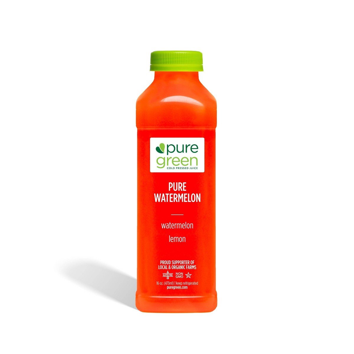 GUEST_bfa0f7d5-6ab6-4e87-8b95-084929b766ac.jpg Pure Green Watermelon Cold Pressed Juice - 16 fl oz - Image 1