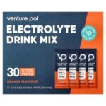 Venture Pal Electrolyte Drink Mix, Orange, 30 Stick Packs, 0.17 oz (4.8 g) Each