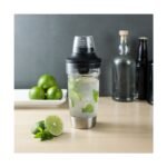 Host All in One Cocktail Shaker Set with Reamer, Bottle Opener, Strainer and Jigger Cap for Party Drinks, Picnic, Travel, Camping, Outdoor Use, 18 oz - Image 6