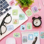 Unique Bargains Waterproof Stickers for Valentine's Day Surprise Laptop Water Bottle Scrapbook Multicolor 50 Pcs Spring Fresh - Image 3