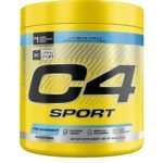 C4 Sport Pre-Workout Powder - Blue Razz - 8.6oz/20 Servings