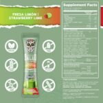 Salud Greens + Superfoods Strawberry Lime Drink Mix - 6pk - Image 4