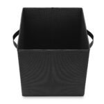 Casafield Set of 12 Collapsible Fabric Storage Cube Bins, Gray - 11" Foldable Cloth Baskets for Shelves and Cubby Organizers - Image 6