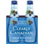 Cleary Canadian Mountain Blackberry Sparkling Water Beverage - 4pk/11 fl oz Bottles