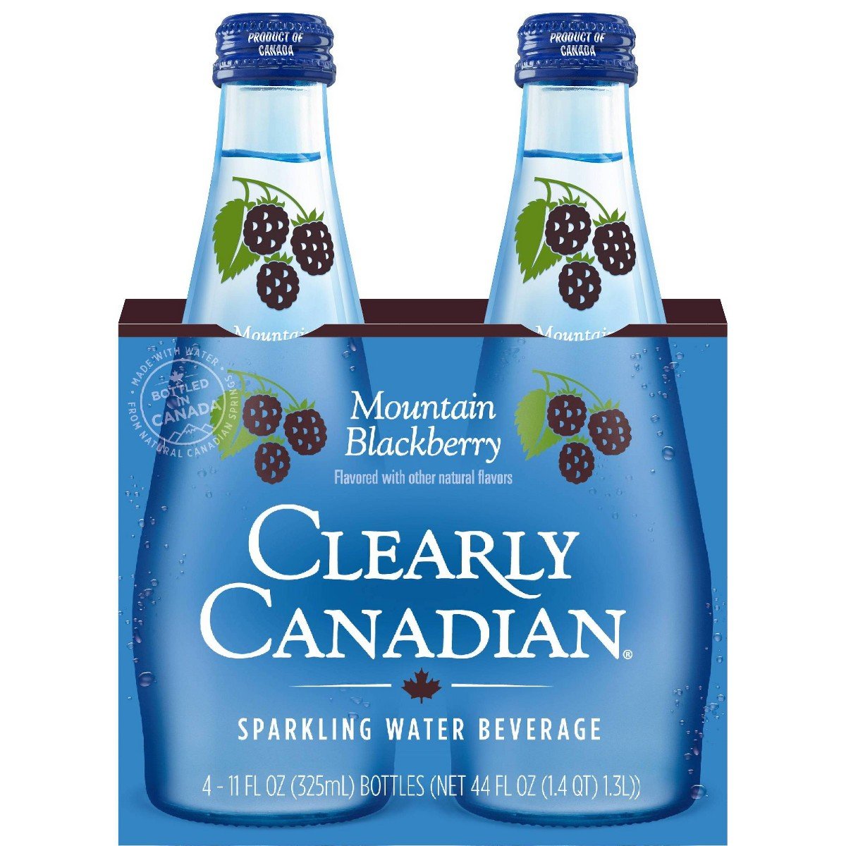 GUEST_c1ecad97-2a8c-446e-b768-685292c675e8.jpg Cleary Canadian Mountain Blackberry Sparkling Water Beverage - 4pk/11 fl oz Bottles - Image 1