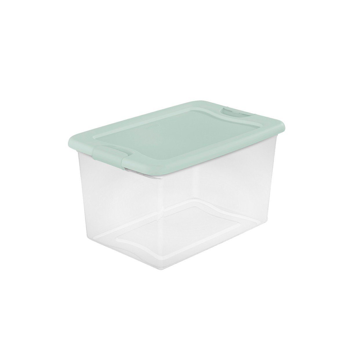 GUEST_c26617d1-d7ed-4696-a979-1f4625b03853.jpg Sterilite 18 Pack 64 Qt Latching Box, Plastic Storage Bin with Lid, Mindful Mint - Image 1