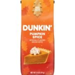 Dunkin' Pumpkin Spice Flavored Medium Roast Ground Coffee - 11oz