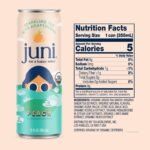 Juni Peach Sparkling Tea Beverage - 12 fl oz: Caffeinated - Image 3