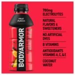 BODYARMOR Fruit Punch Sports Drink - 6pk/16 fl oz: Non-Caffeinated - Image 4