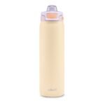Ello Pop and Fill 32oz Stainless Steel Water Bottle Sorbet Pink: Vacuum-Insulated, Leakproof, Twist-Off & Flip-Top Lid - Image 12