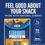 Kraft Natural Cheese Reduced Fat Mild Cheddar Protein Big Stick - 10oz - Image 3