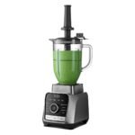 Gourmia Digital Blender with 8 Total Blend Programs, 4 Speeds & Round-Plated Tamper Gray: 1250W, Crushes Ice, Smoothie Maker - Image 5